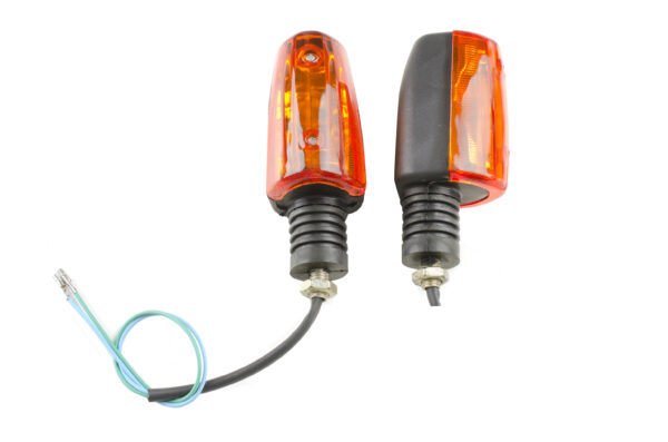 CODIGO: WWR6G1//  FAROL DE GIRO ZANELLA RX 150/ HONDA STORM NEGRO AMBAR X UNIDAD