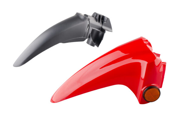 CODIGO: AMN7F4 // GUARDABARRO DELANTERO HONDA WAVE 110S ROJO X 2 PIEZAS